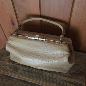 Kate Spade Ostrich leather bag